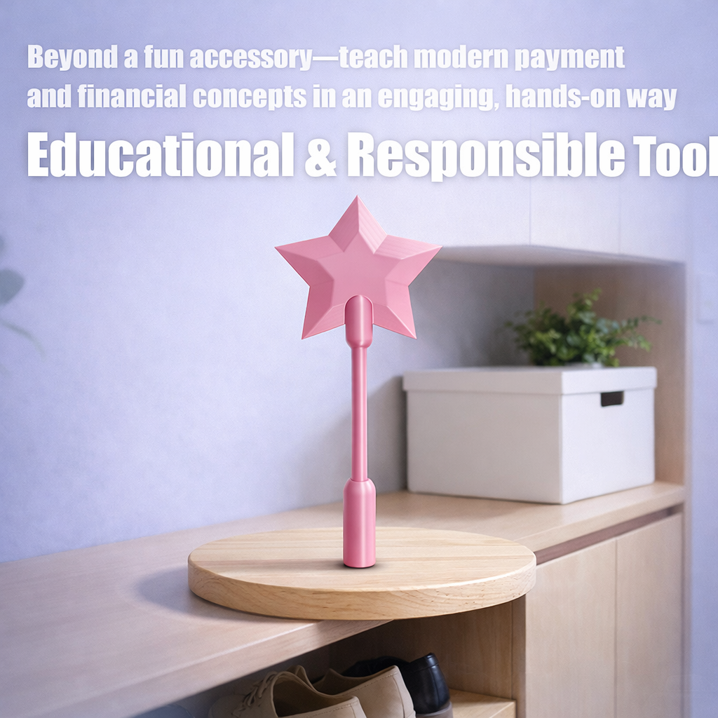 Tap-To-Pay Magic Wand - Contactless Credit Debit Card Holder
