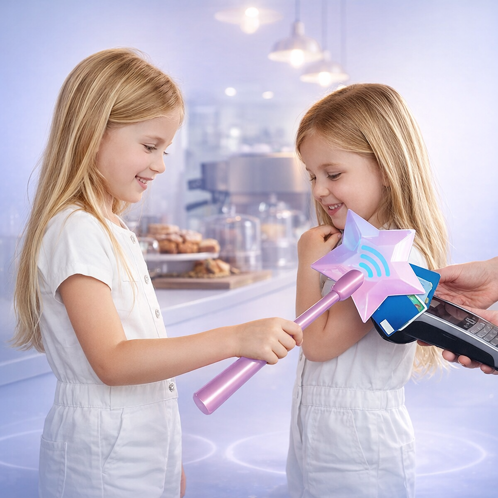 Tap-To-Pay Magic Wand - Contactless Credit Debit Card Holder