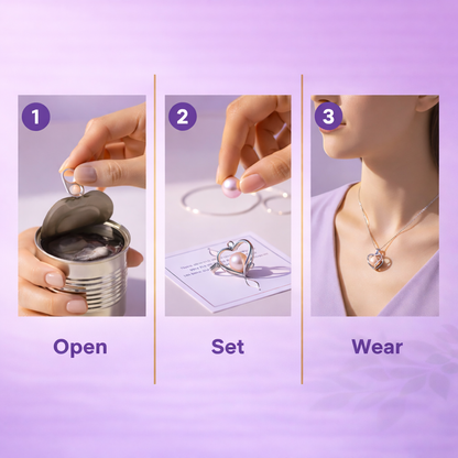 Wish Pearl™ Necklace - Freshwater Pearl Gift Box for Someone You Love